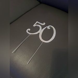 Cake topper- age 50